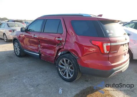 2016 Ford Explorer Limited из США, поврежденный, VIN 1FM5K7F81GGB27715